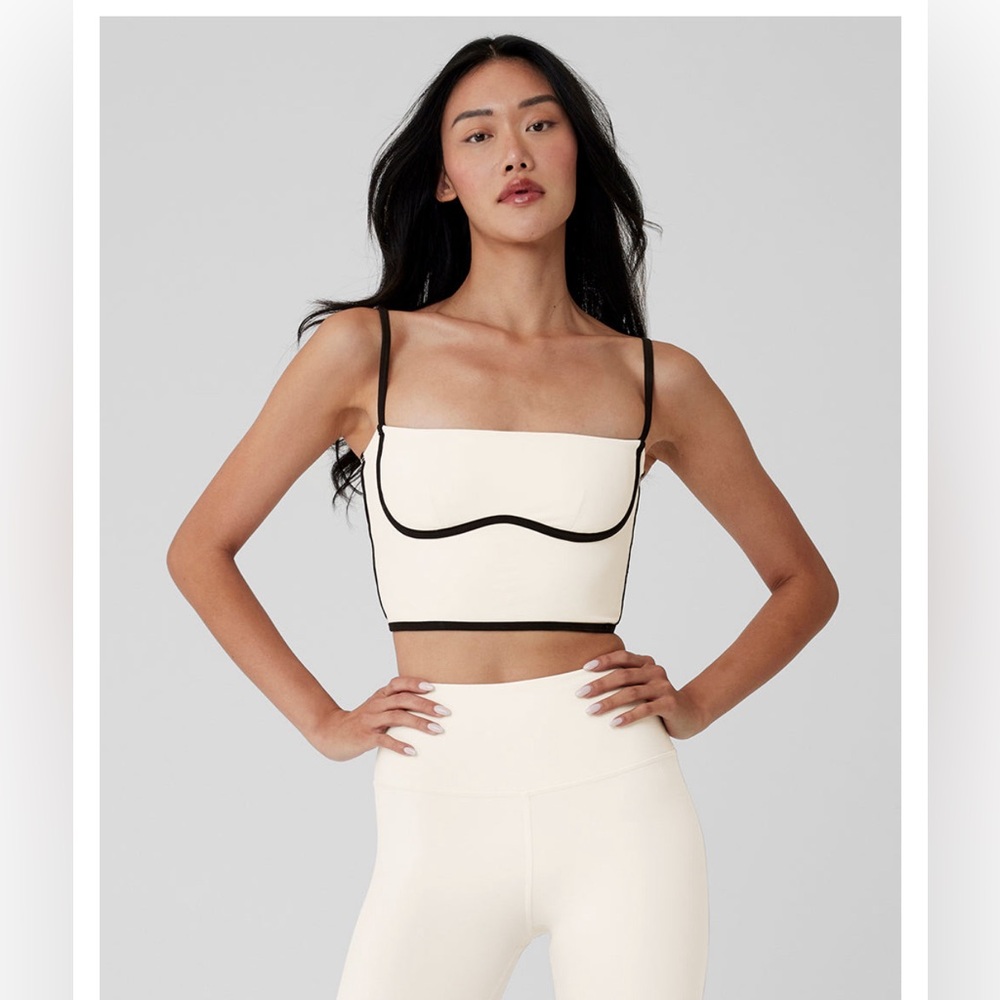 Alo Yoga Airbrushed Streamline Bra tank - size small new w/o tags